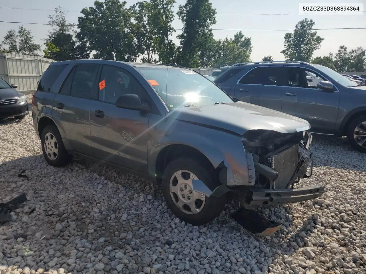2006 Saturn Vue VIN: 5GZCZ33D36S894364 Lot: 64482605