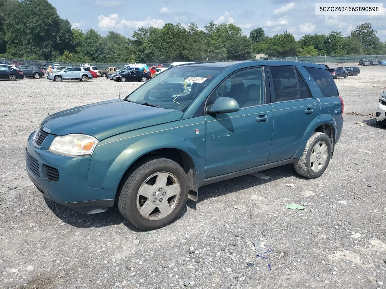 2006 Saturn Vue VIN: 5GZCZ63466S890598 Lot: 65725815
