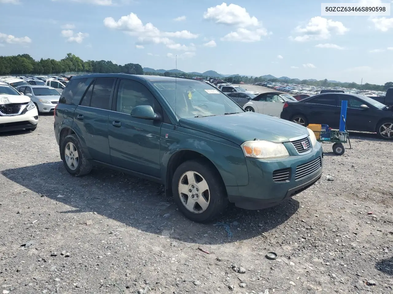 2006 Saturn Vue VIN: 5GZCZ63466S890598 Lot: 65725815