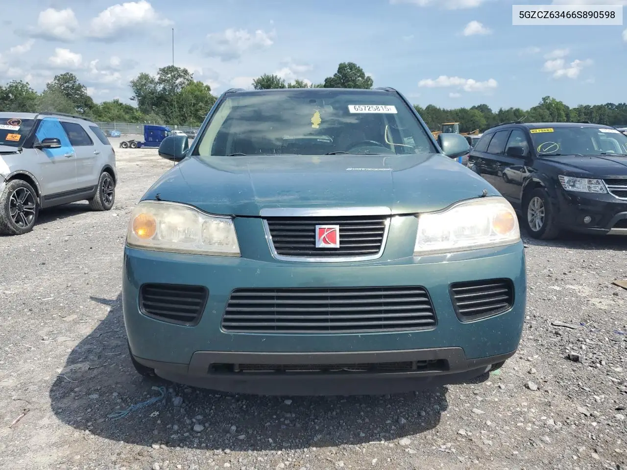 2006 Saturn Vue VIN: 5GZCZ63466S890598 Lot: 65725815