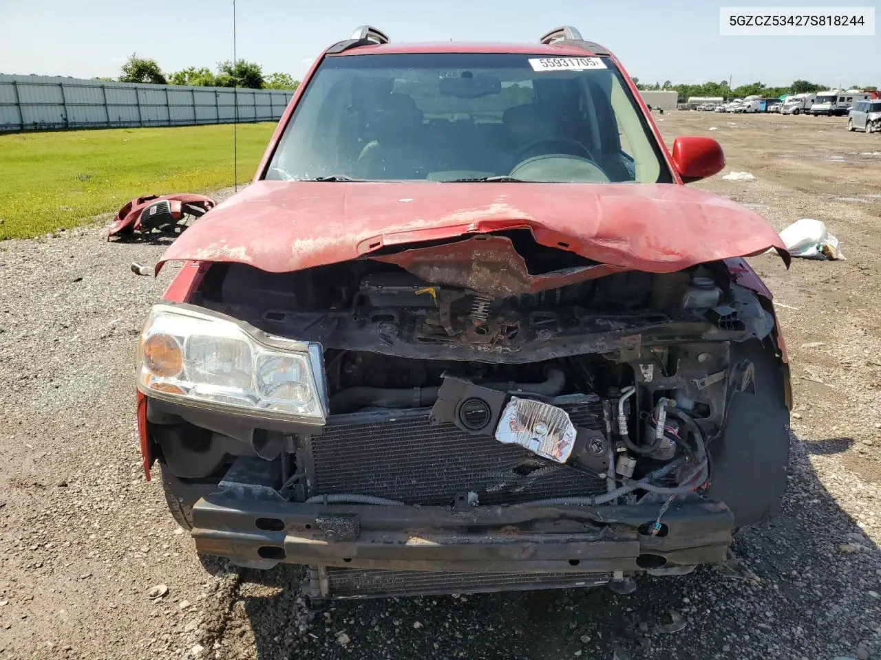 2007 Saturn Vue VIN: 5GZCZ53427S818244 Lot: 55931705