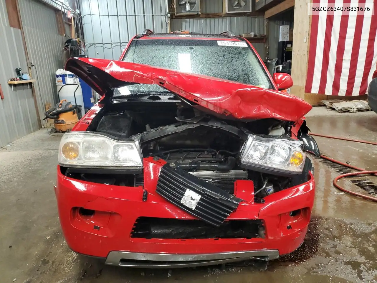 2007 Saturn Vue VIN: 5GZCZ63407S831676 Lot: 56359615