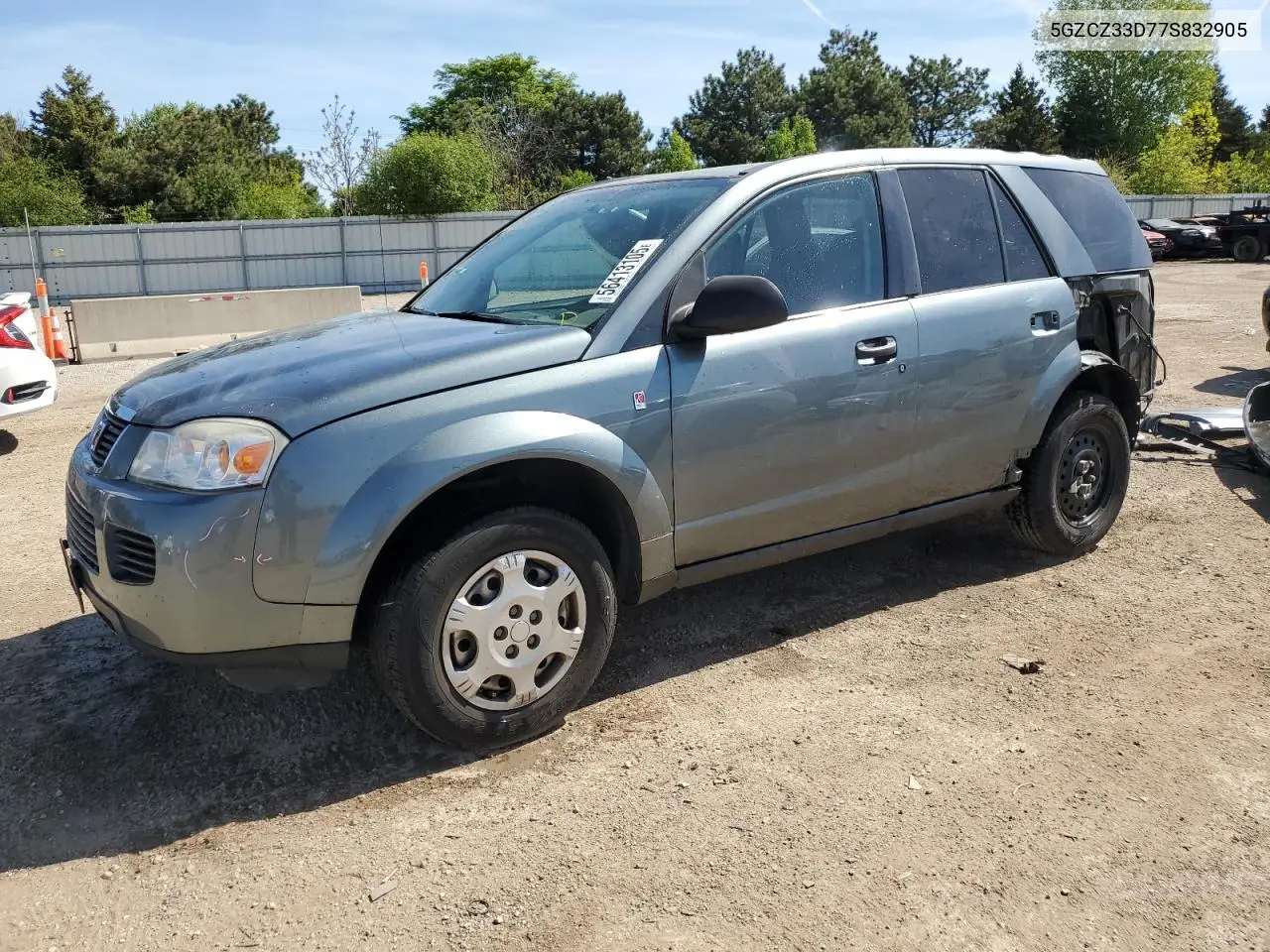 2007 Saturn Vue VIN: 5GZCZ33D77S832905 Lot: 56413105