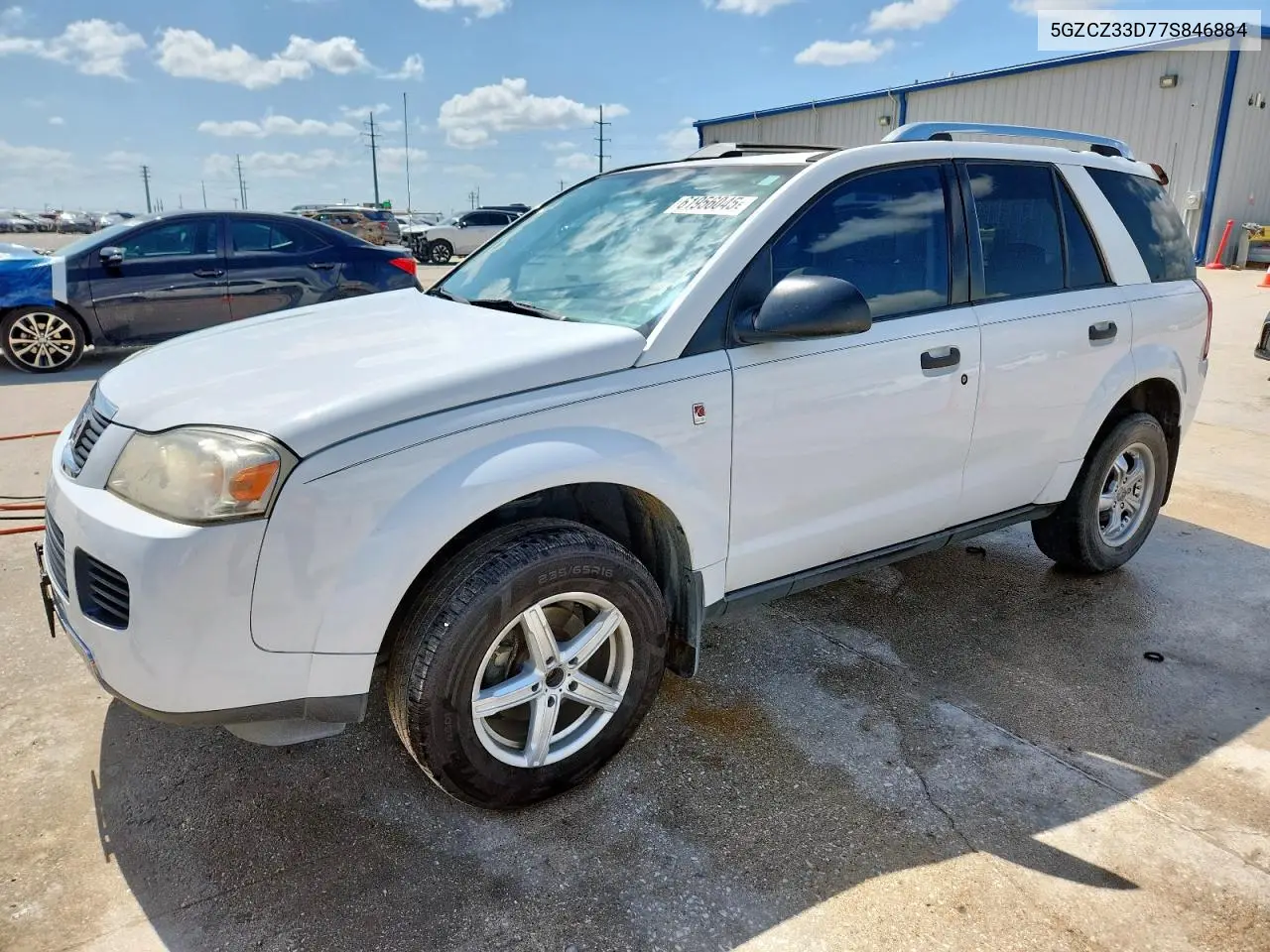 2007 Saturn Vue VIN: 5GZCZ33D77S846884 Lot: 61956045