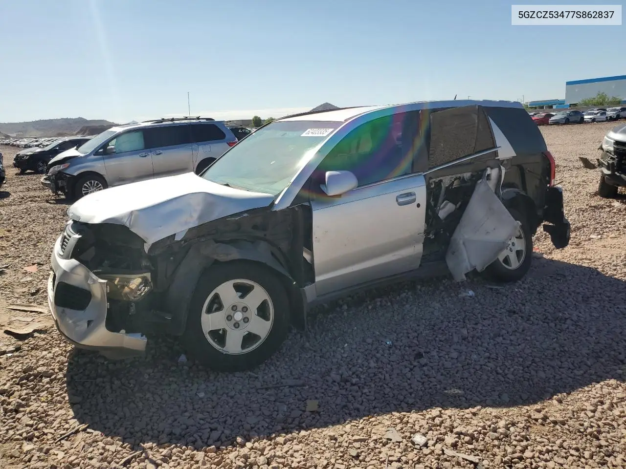 2007 Saturn Vue VIN: 5GZCZ53477S862837 Lot: 62403335