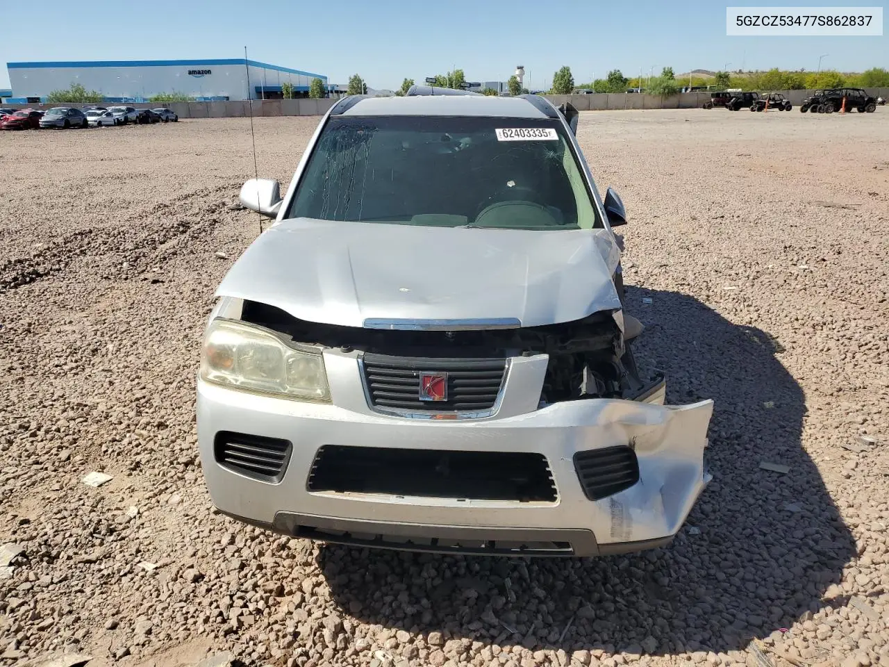2007 Saturn Vue VIN: 5GZCZ53477S862837 Lot: 62403335