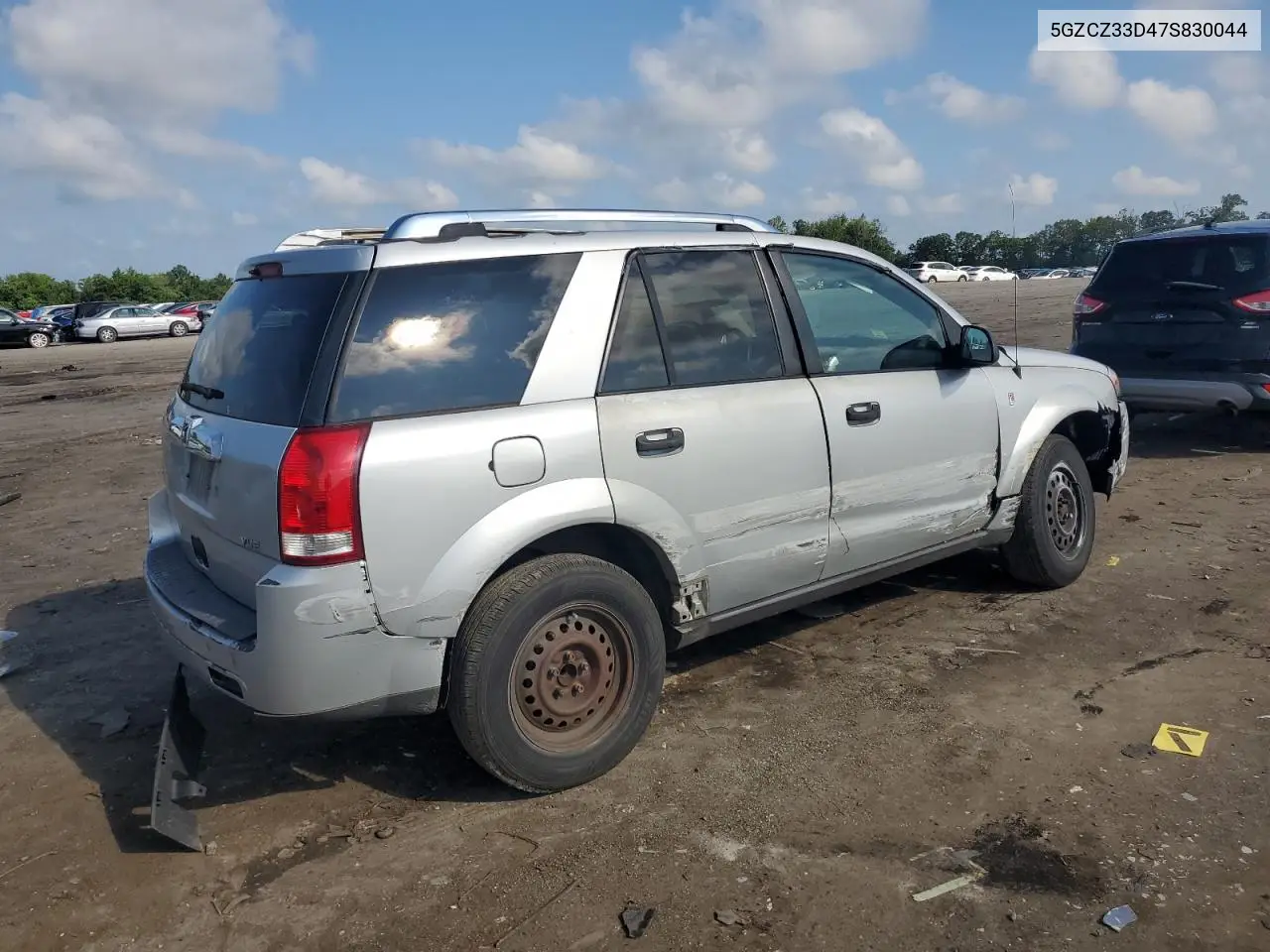 2007 Saturn Vue VIN: 5GZCZ33D47S830044 Lot: 64314885