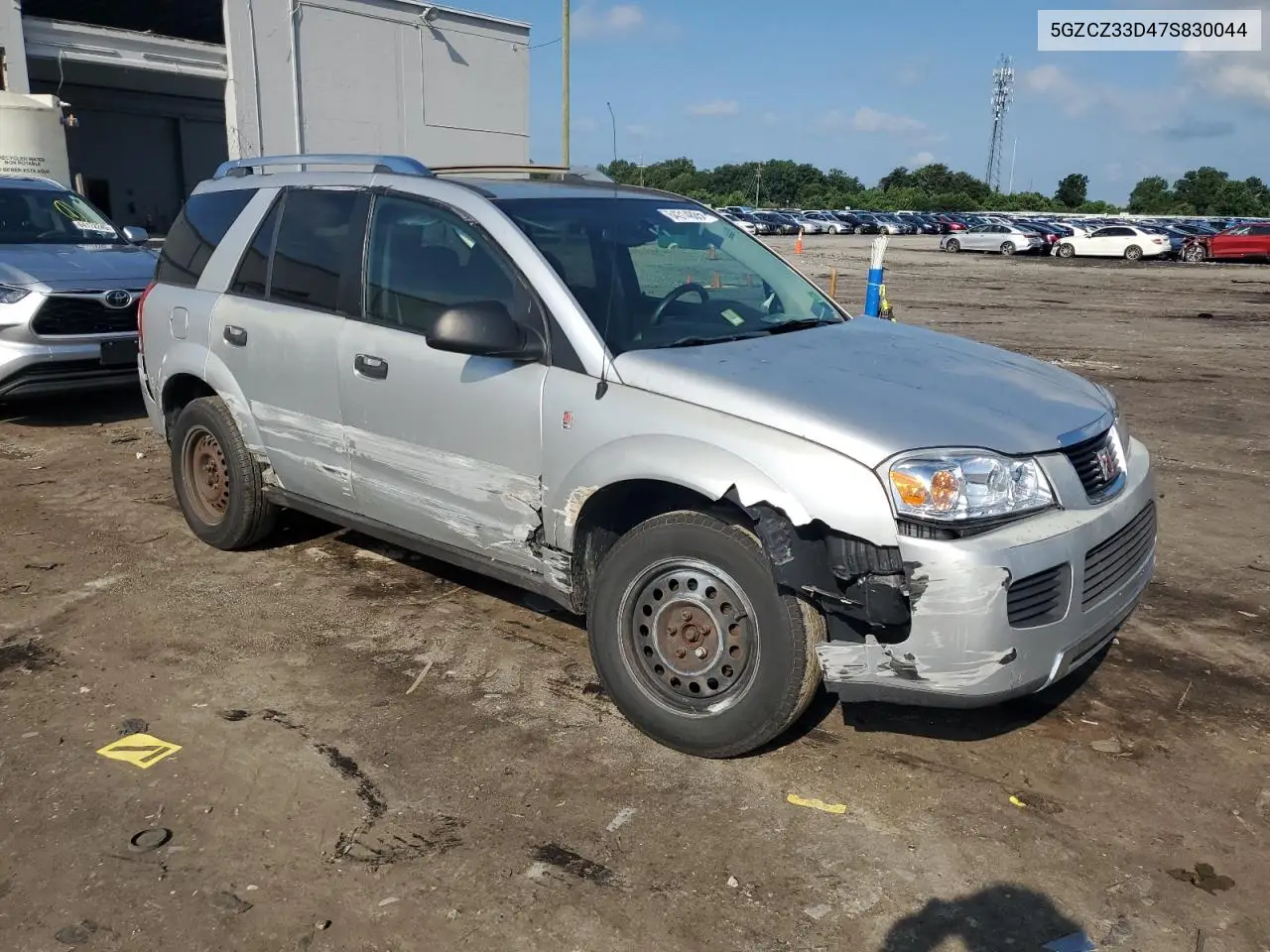 2007 Saturn Vue VIN: 5GZCZ33D47S830044 Lot: 64314885