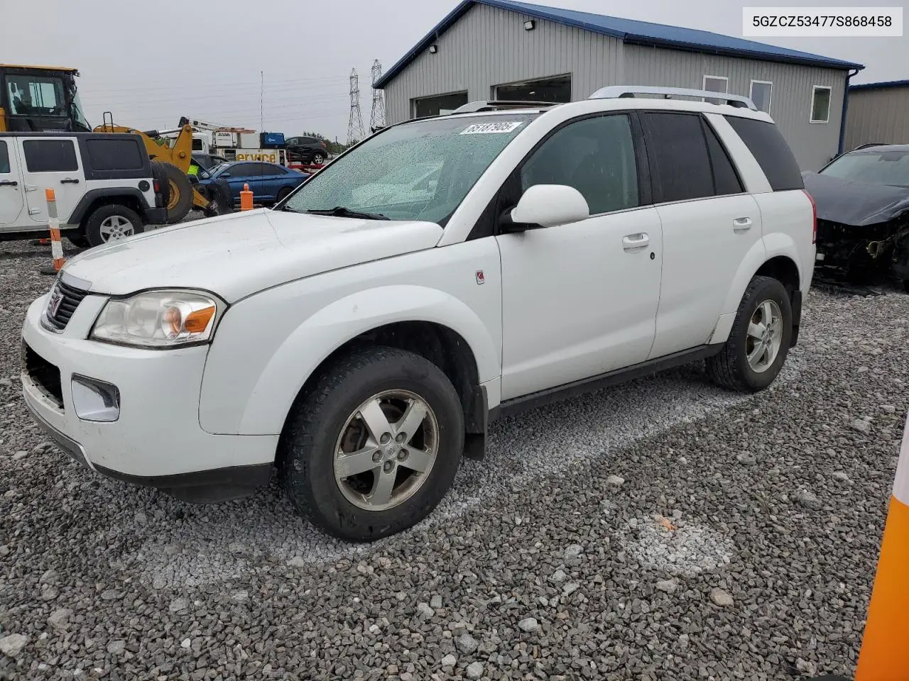 2007 Saturn Vue VIN: 5GZCZ53477S868458 Lot: 65187905