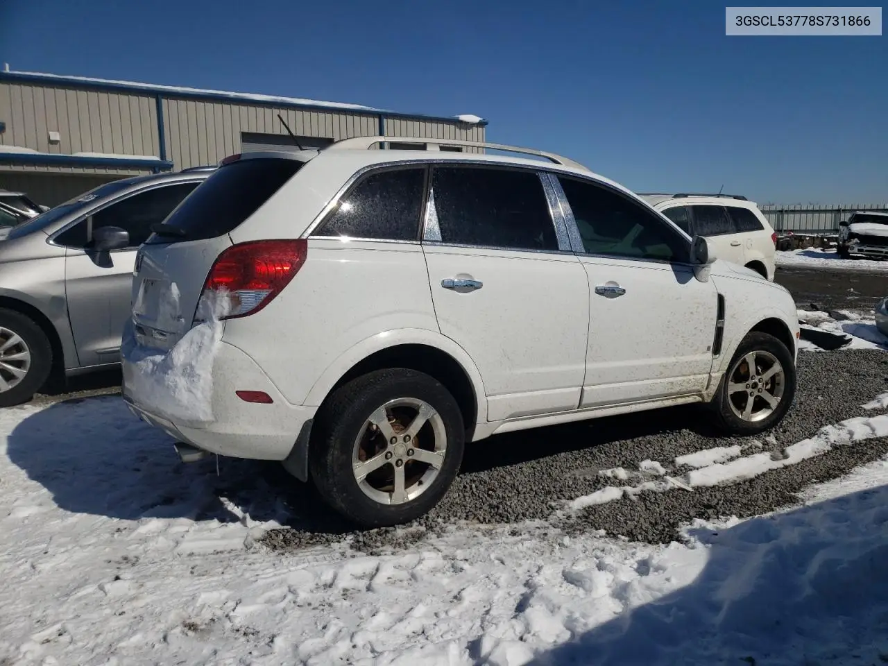 2008 Saturn Vue Xr VIN: 3GSCL53778S731866 Lot: 46152575