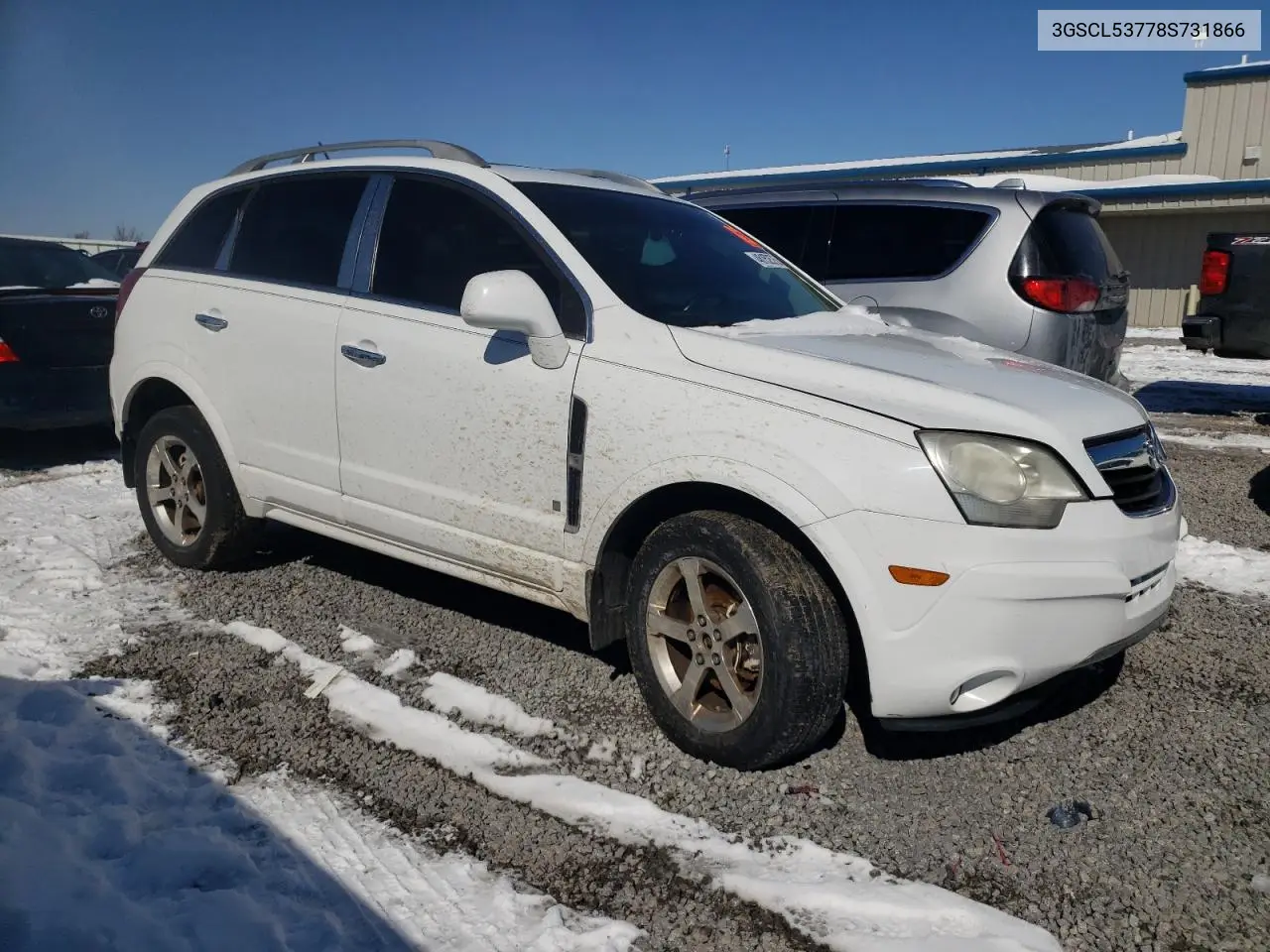 2008 Saturn Vue Xr VIN: 3GSCL53778S731866 Lot: 46152575