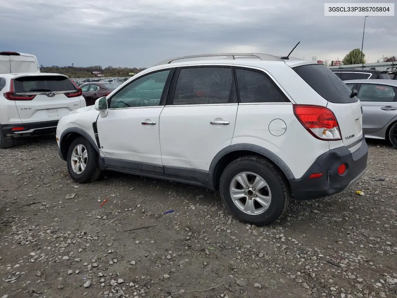 2008 Saturn Vue Xe VIN: 3GSCL33P38S705804 Lot: 51691055