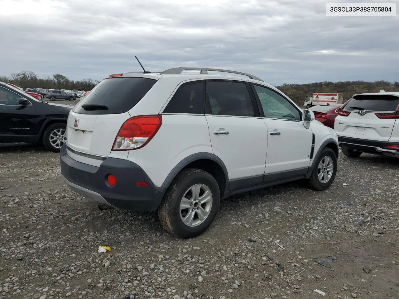 2008 Saturn Vue Xe VIN: 3GSCL33P38S705804 Lot: 51691055