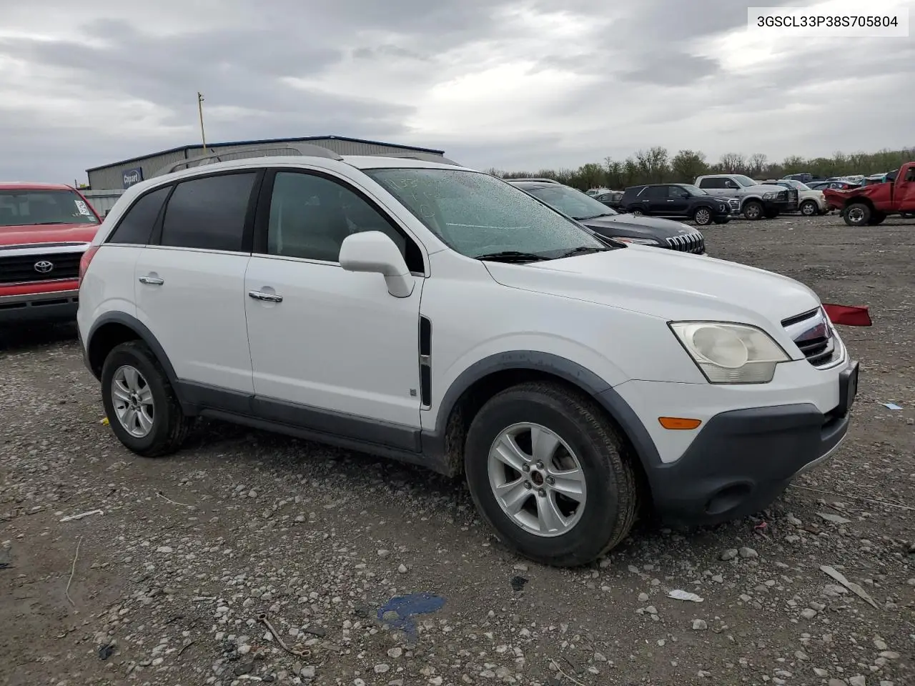 2008 Saturn Vue Xe VIN: 3GSCL33P38S705804 Lot: 51691055
