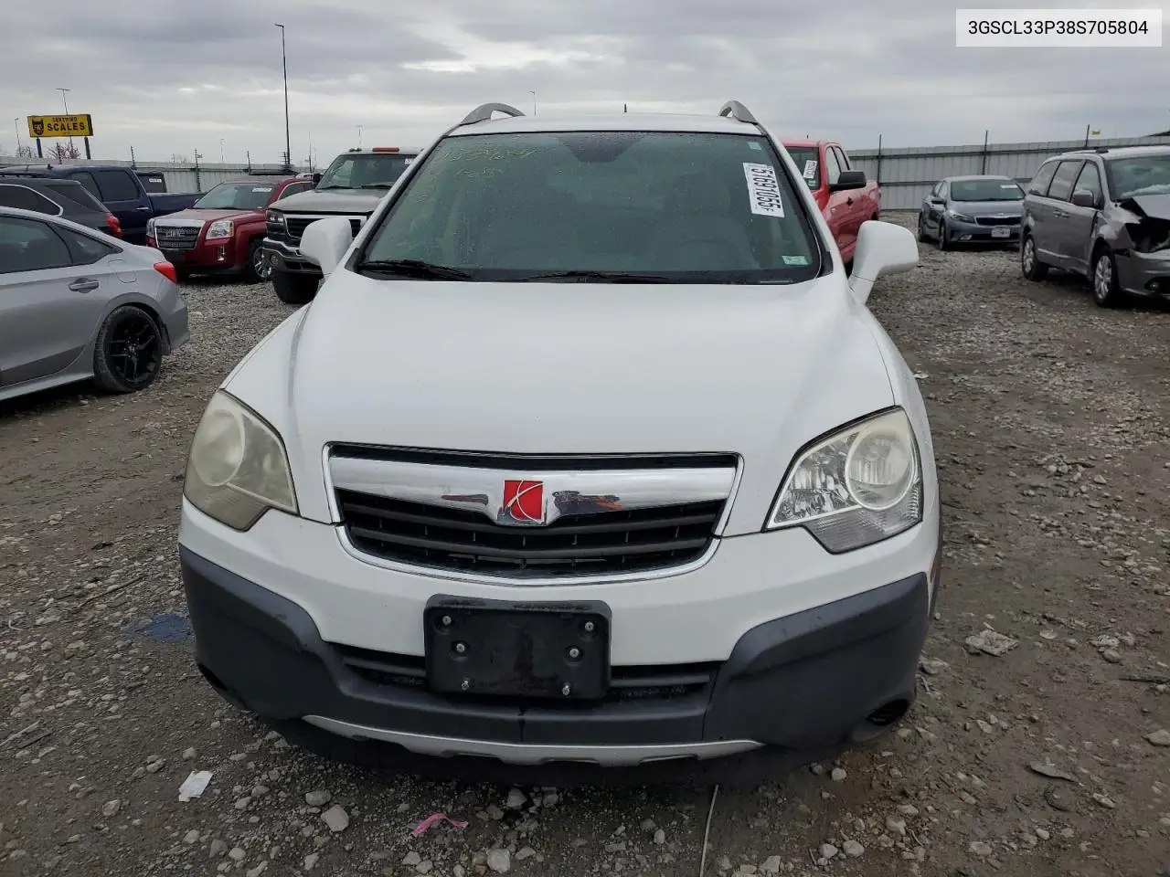 2008 Saturn Vue Xe VIN: 3GSCL33P38S705804 Lot: 51691055