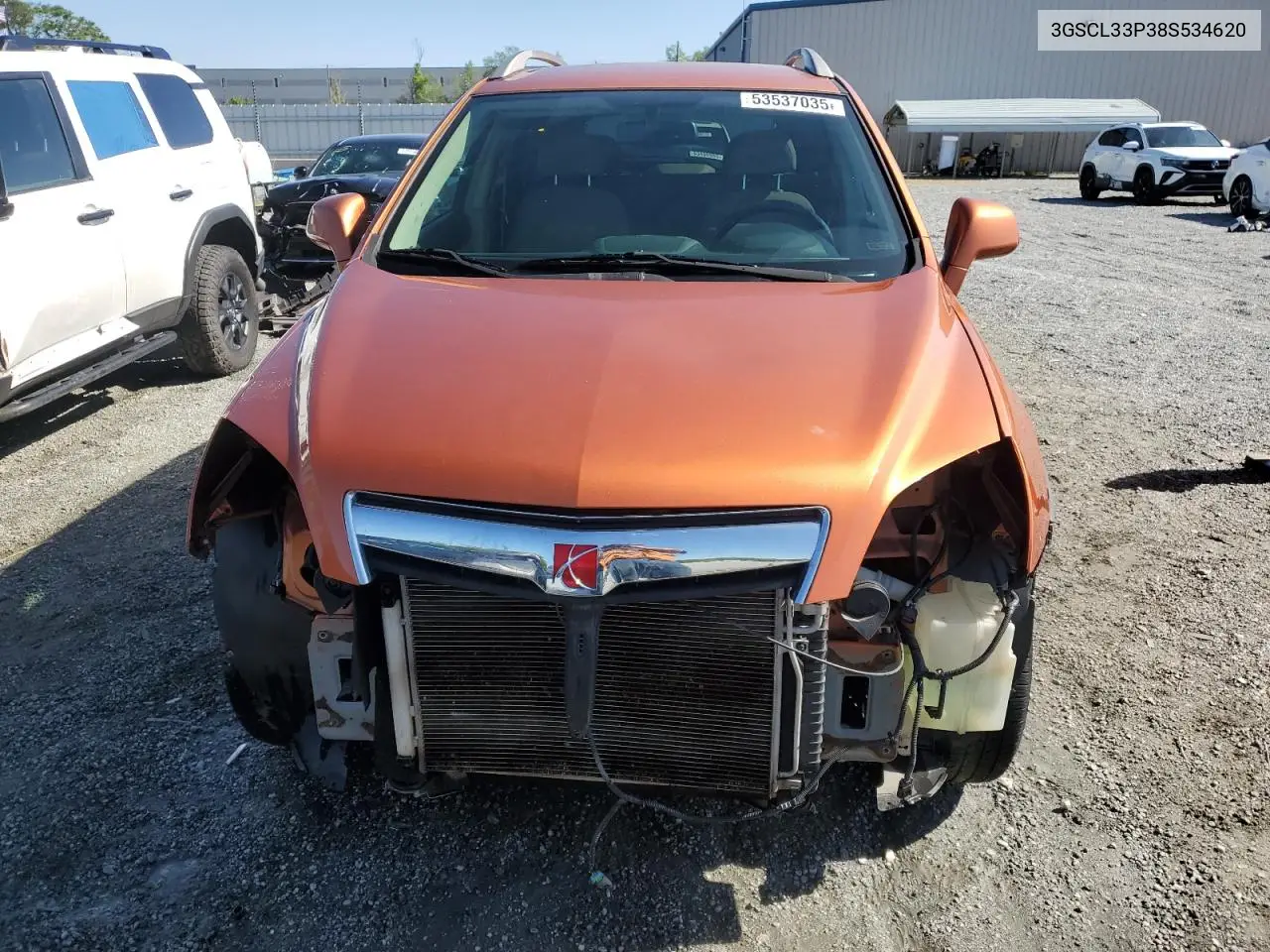 2008 Saturn Vue Xe VIN: 3GSCL33P38S534620 Lot: 53537035