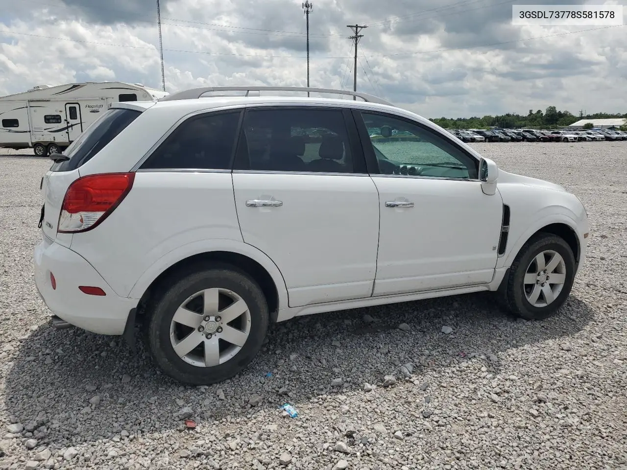 2008 Saturn Vue Xr VIN: 3GSDL73778S581578 Lot: 54727195