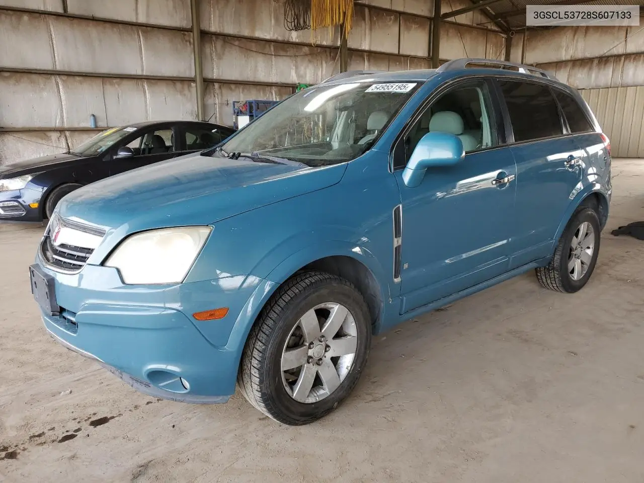 2008 Saturn Vue Xr VIN: 3GSCL53728S607133 Lot: 54955195