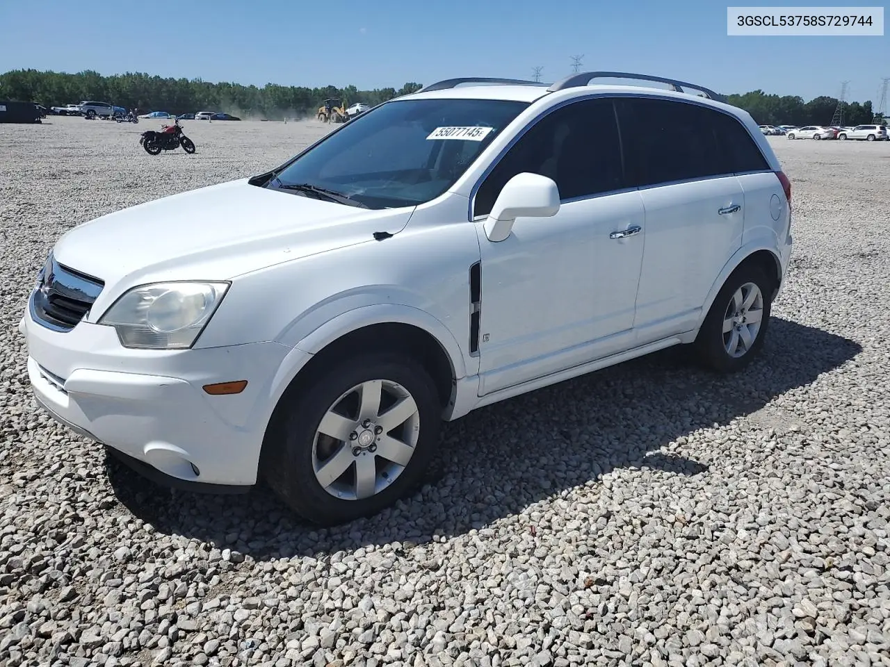 2008 Saturn Vue Xr VIN: 3GSCL53758S729744 Lot: 55077145