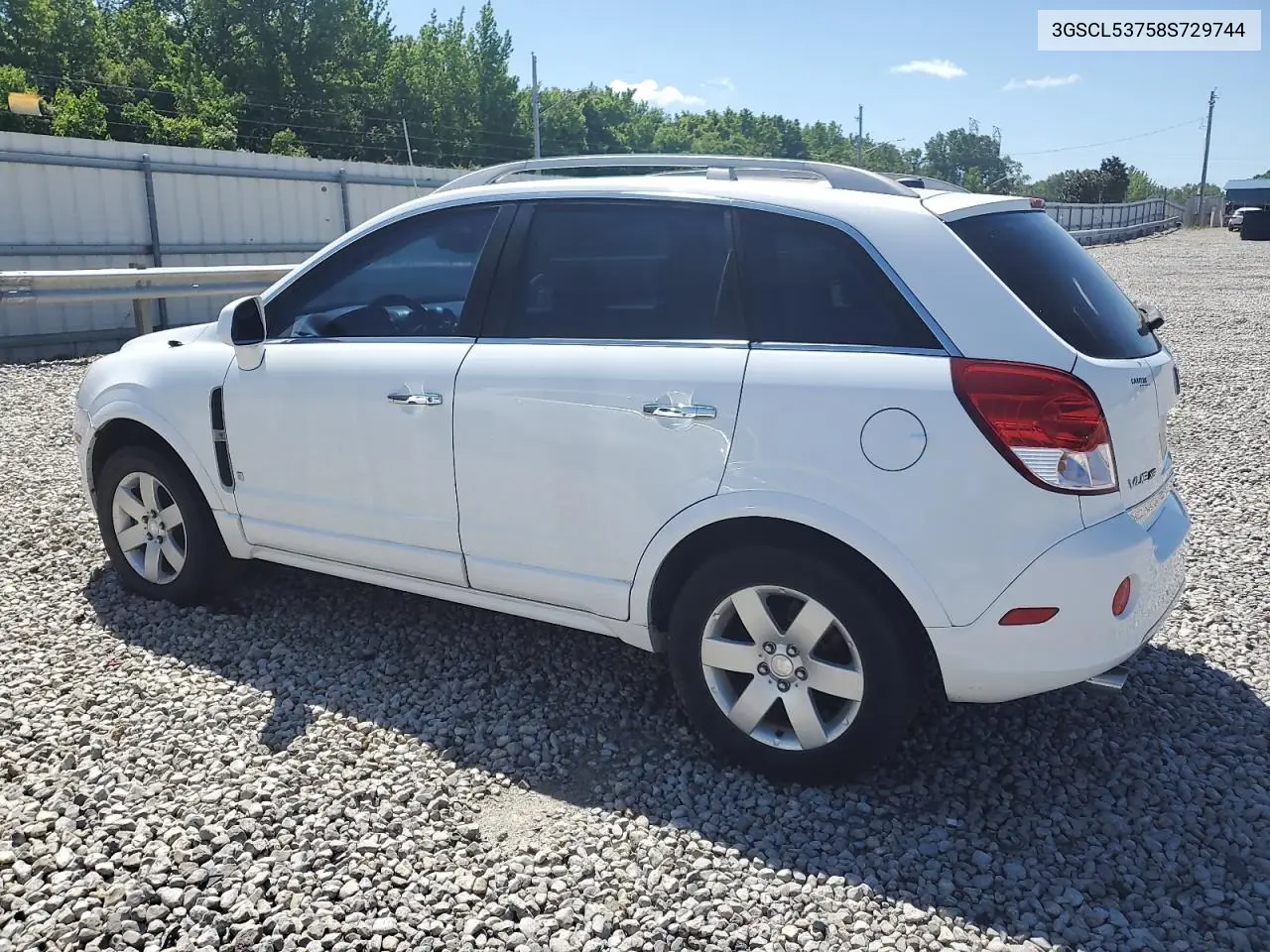 2008 Saturn Vue Xr VIN: 3GSCL53758S729744 Lot: 55077145