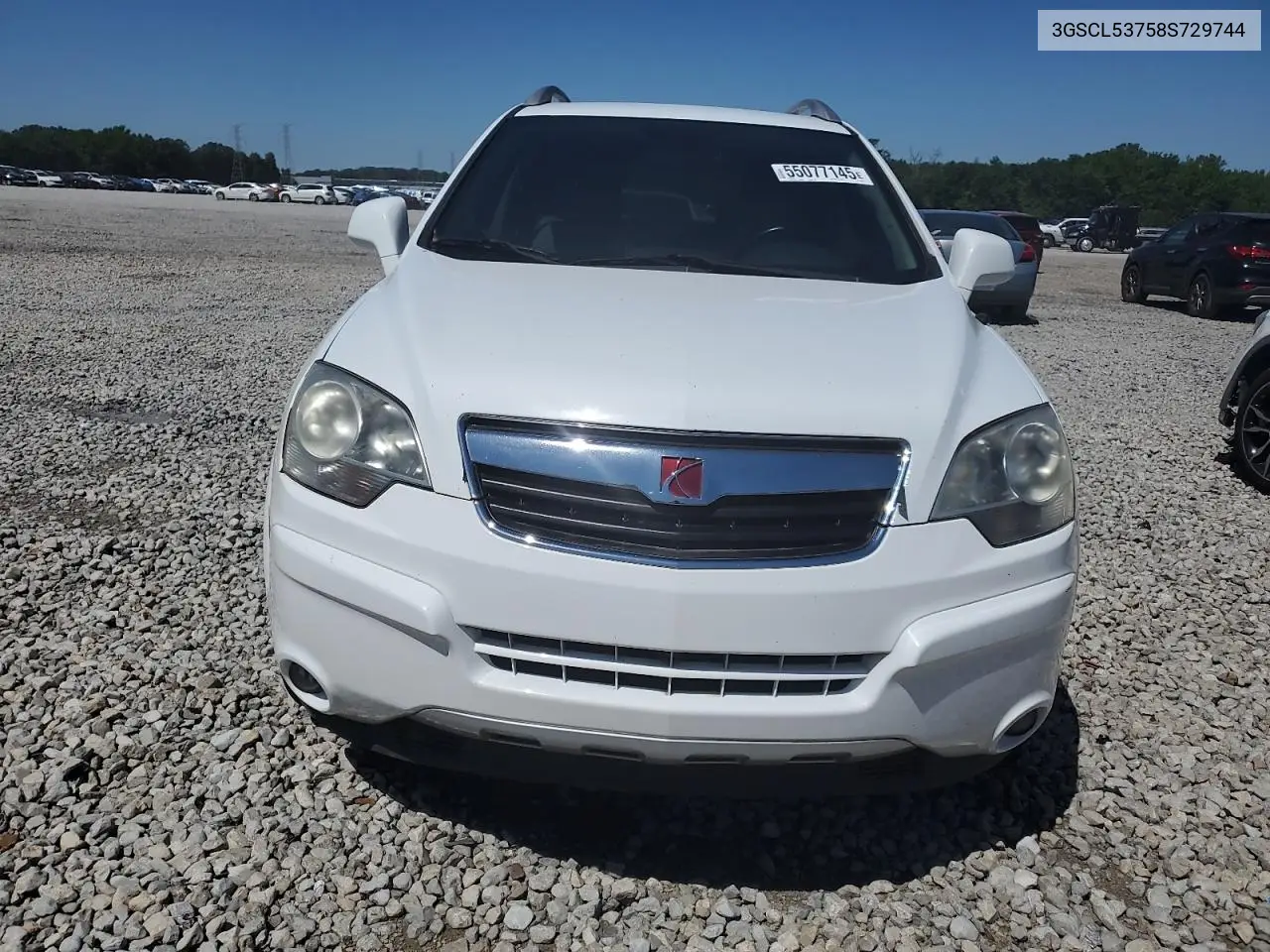 2008 Saturn Vue Xr VIN: 3GSCL53758S729744 Lot: 55077145