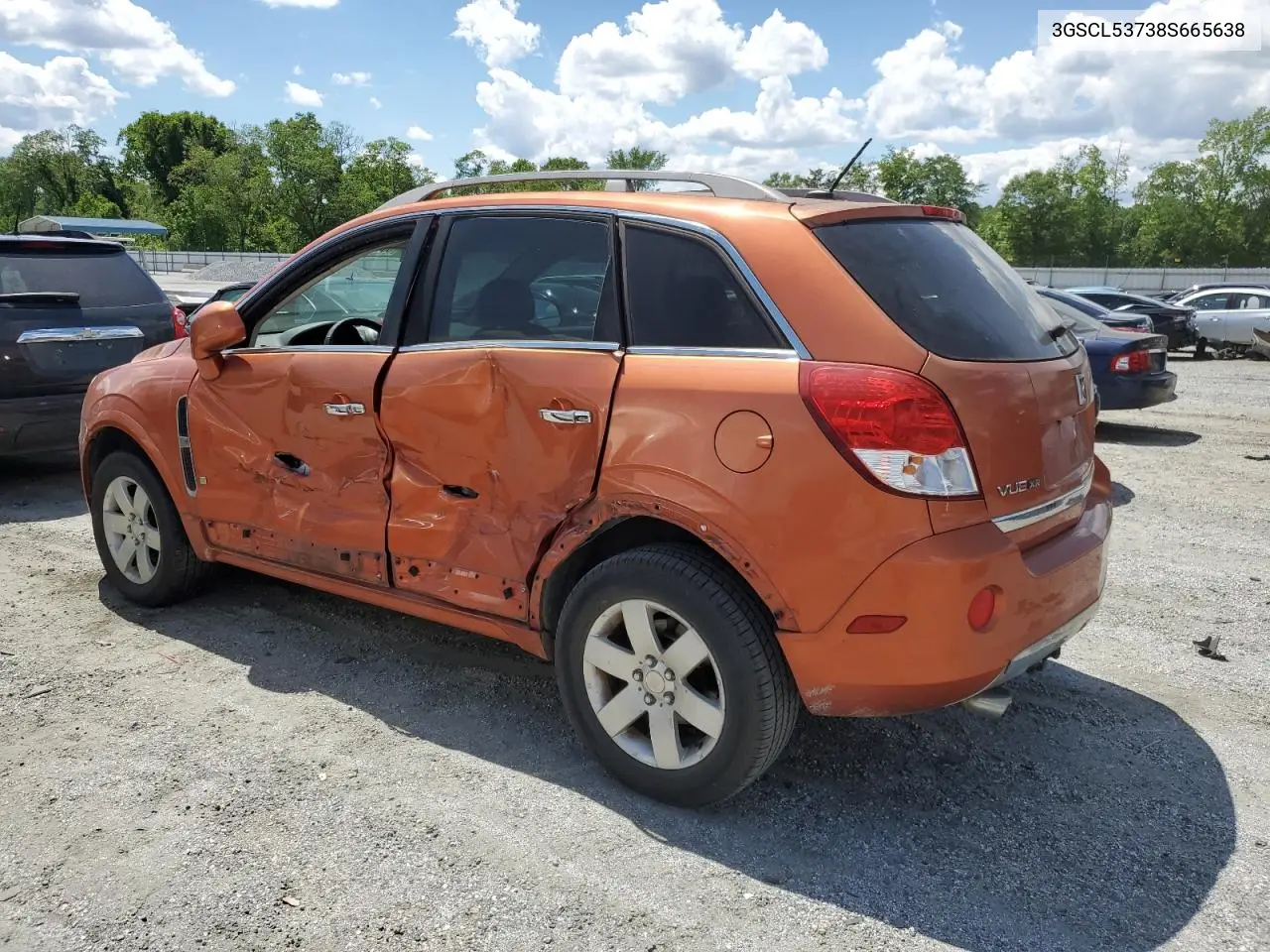 2008 Saturn Vue Xr VIN: 3GSCL53738S665638 Lot: 55435765