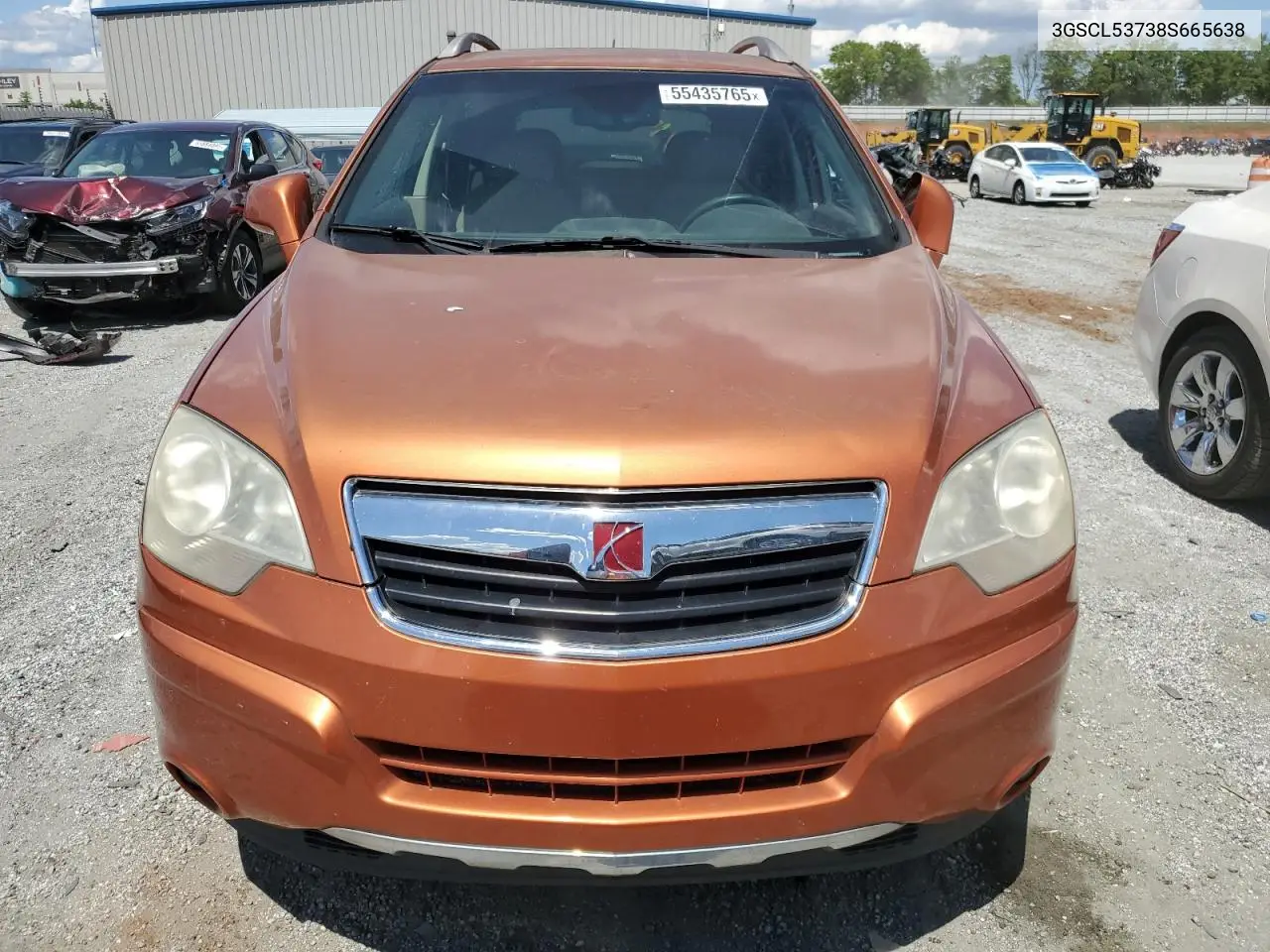 2008 Saturn Vue Xr VIN: 3GSCL53738S665638 Lot: 55435765
