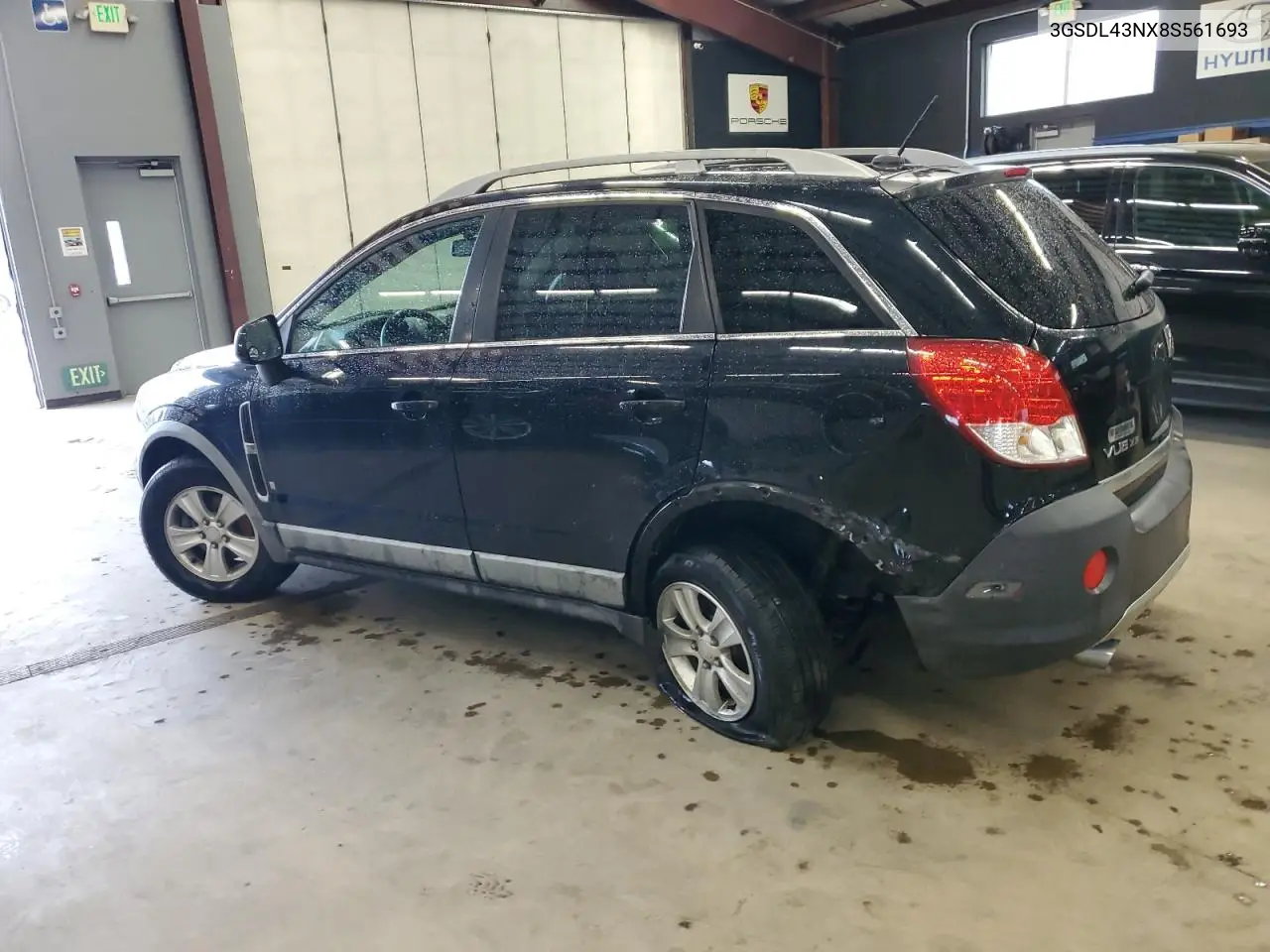 2008 Saturn Vue Xe VIN: 3GSDL43NX8S561693 Lot: 55574375