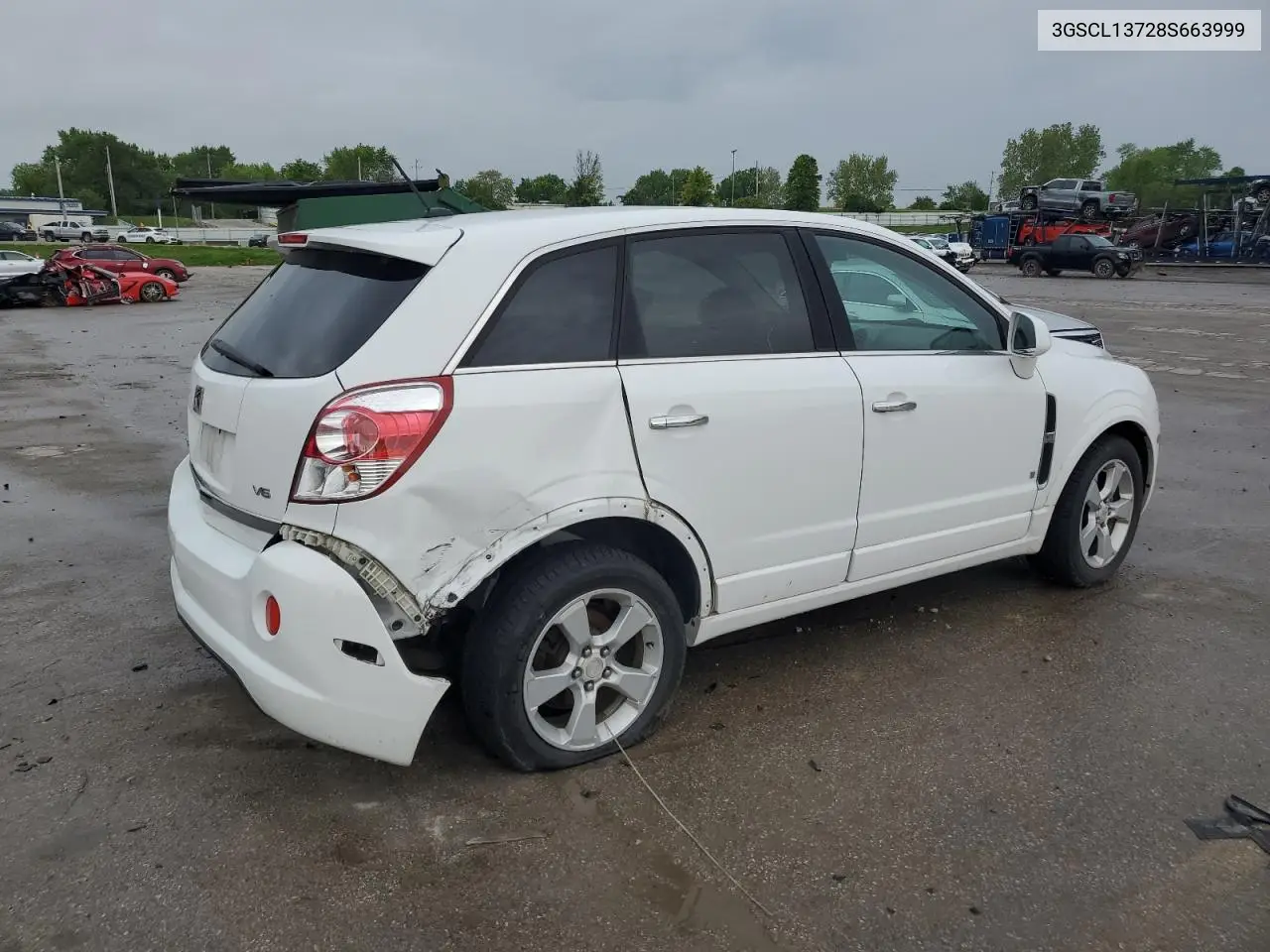 2008 Saturn Vue Redline VIN: 3GSCL13728S663999 Lot: 55852285