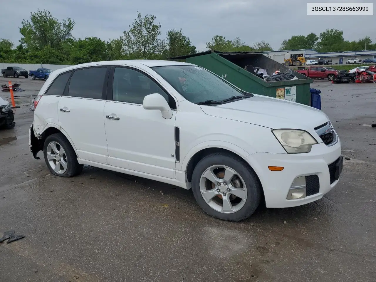 2008 Saturn Vue Redline VIN: 3GSCL13728S663999 Lot: 55852285