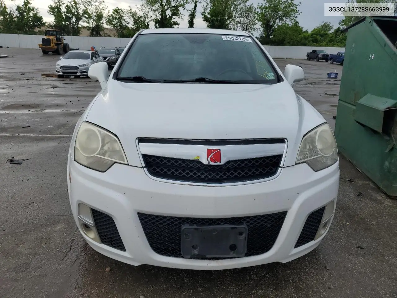 2008 Saturn Vue Redline VIN: 3GSCL13728S663999 Lot: 55852285