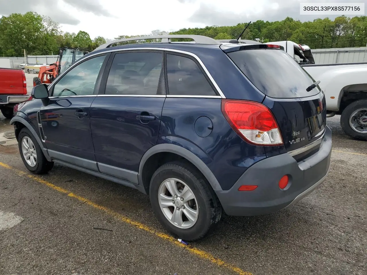 2008 Saturn Vue Xe VIN: 3GSCL33PX8S577156 Lot: 56063125