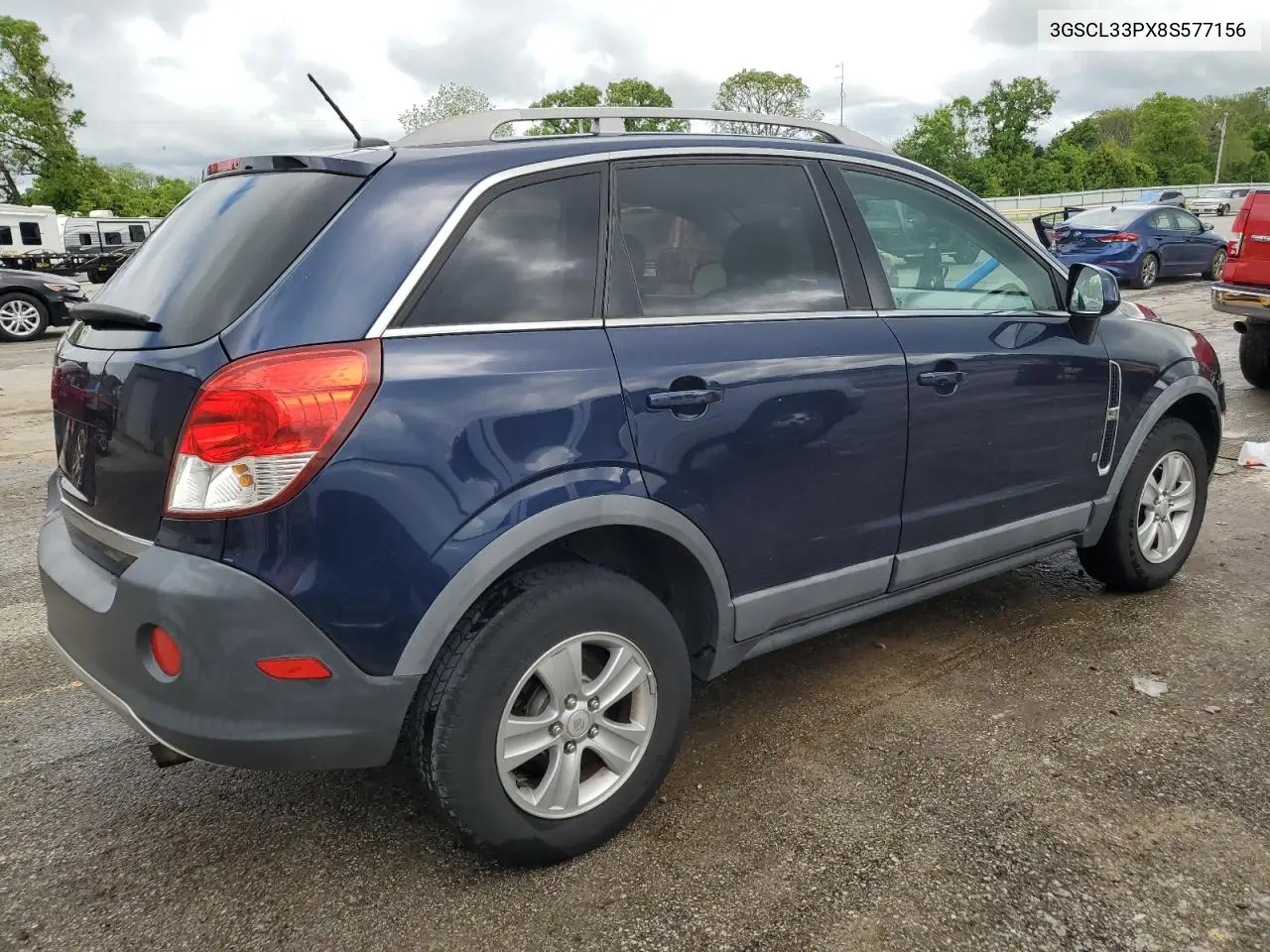 2008 Saturn Vue Xe VIN: 3GSCL33PX8S577156 Lot: 56063125