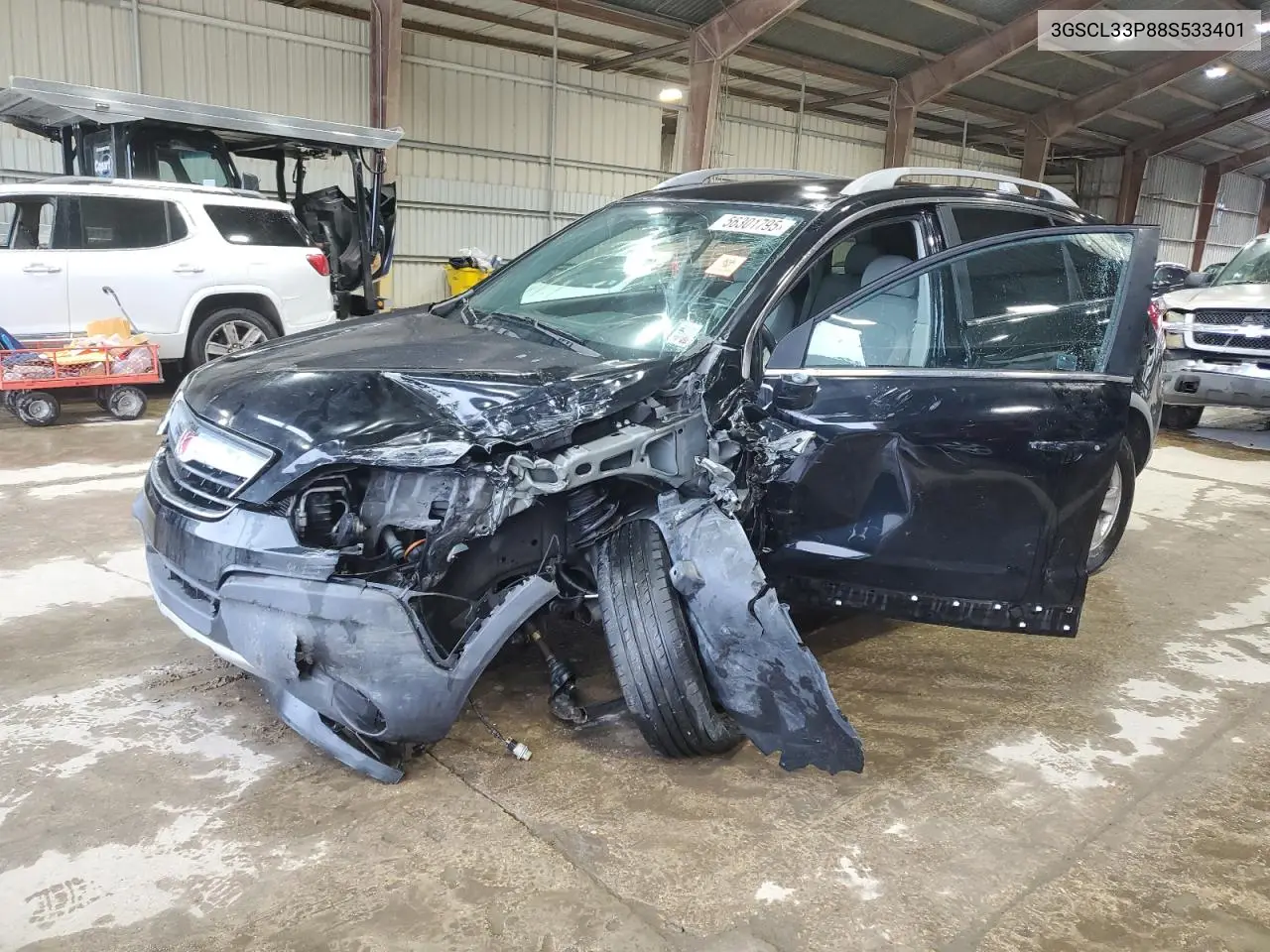 2008 Saturn Vue Xe VIN: 3GSCL33P88S533401 Lot: 56301795