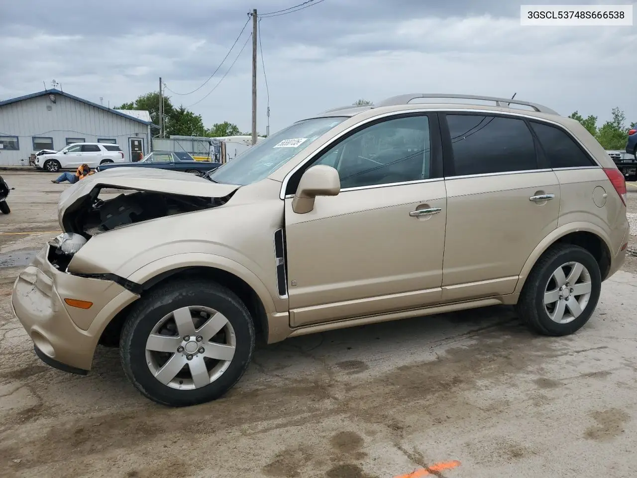 2008 Saturn Vue Xr VIN: 3GSCL53748S666538 Lot: 56580135