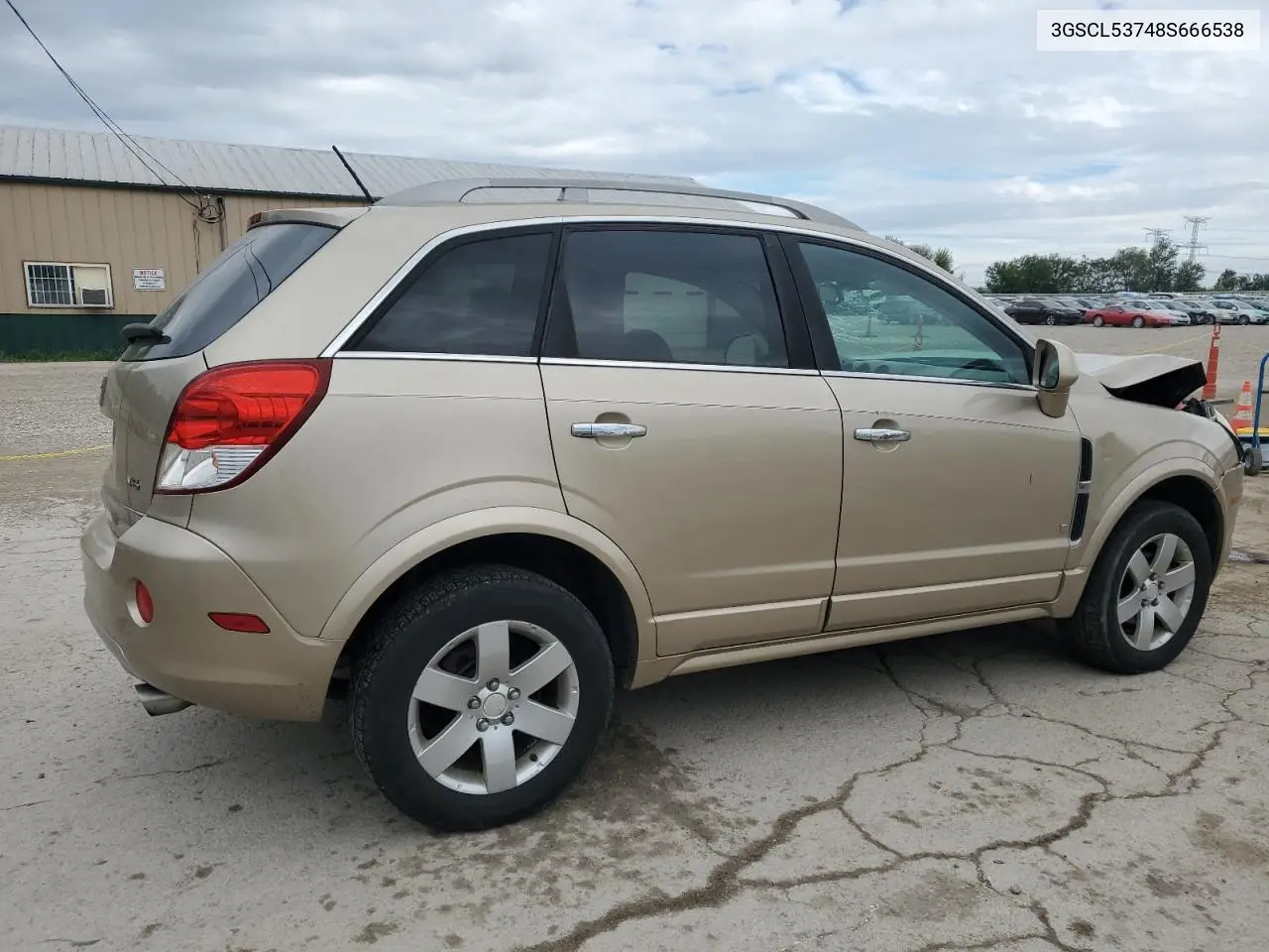 2008 Saturn Vue Xr VIN: 3GSCL53748S666538 Lot: 56580135