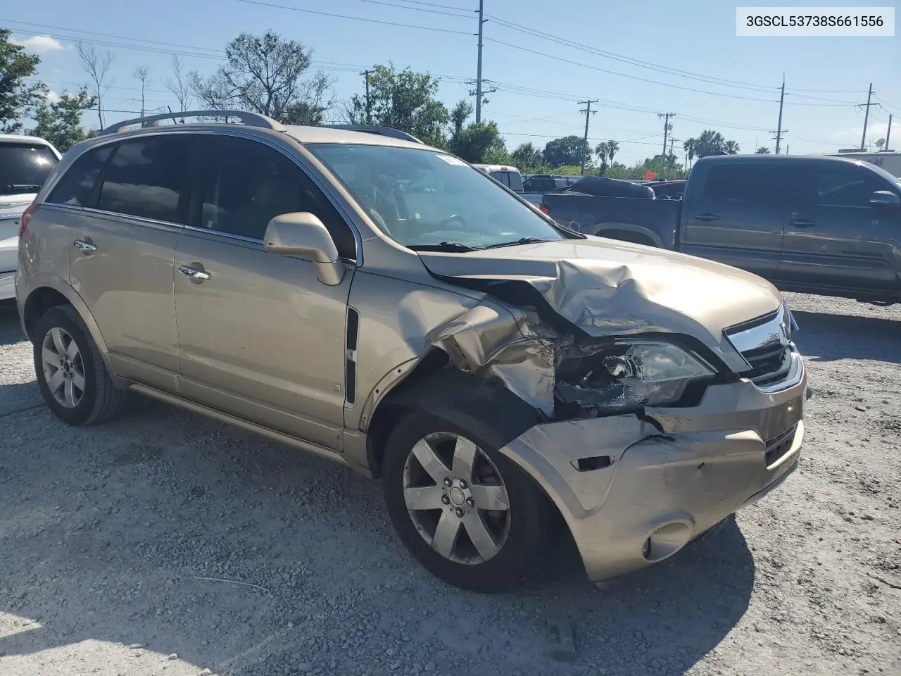 2008 Saturn Vue Xr VIN: 3GSCL53738S661556 Lot: 56917085