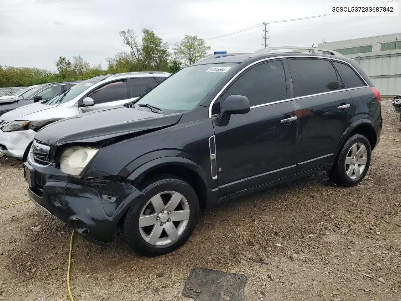 2008 Saturn Vue Xr VIN: 3GSCL53728S687842 Lot: 57445505