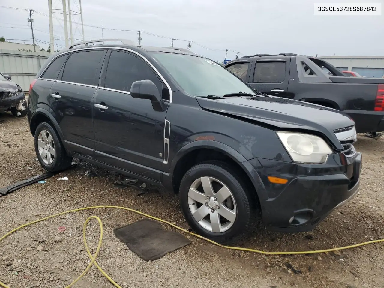 2008 Saturn Vue Xr VIN: 3GSCL53728S687842 Lot: 57445505