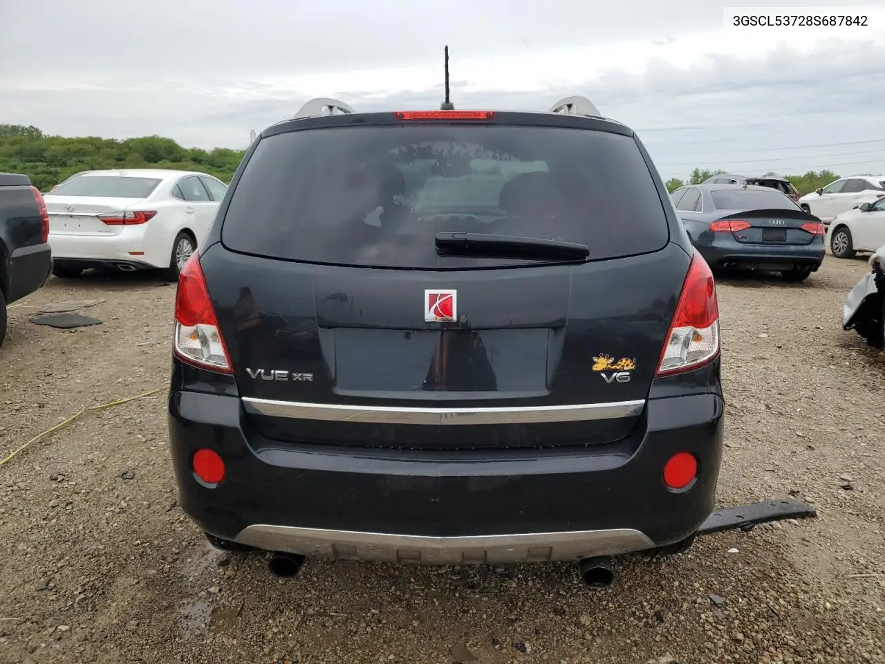 2008 Saturn Vue Xr VIN: 3GSCL53728S687842 Lot: 57445505