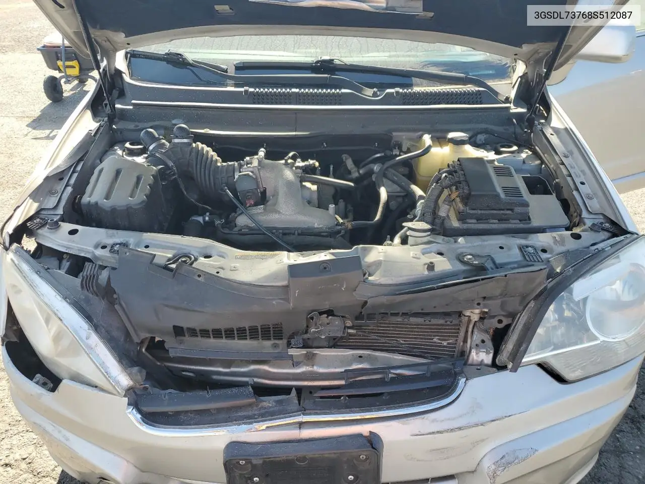 2008 Saturn Vue Xr VIN: 3GSDL73768S512087 Lot: 57958945