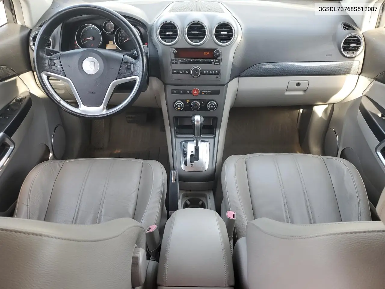 2008 Saturn Vue Xr VIN: 3GSDL73768S512087 Lot: 57958945