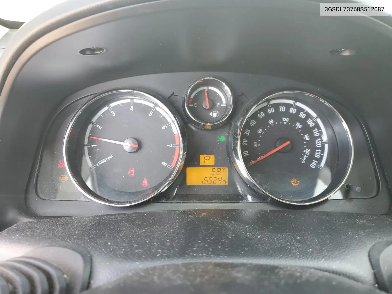 2008 Saturn Vue Xr VIN: 3GSDL73768S512087 Lot: 57958945
