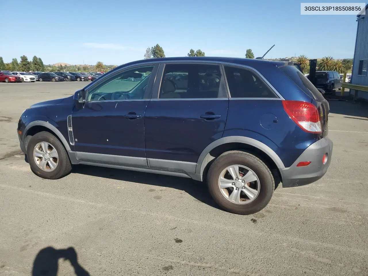 2008 Saturn Vue Xe VIN: 3GSCL33P18S508856 Lot: 58671365
