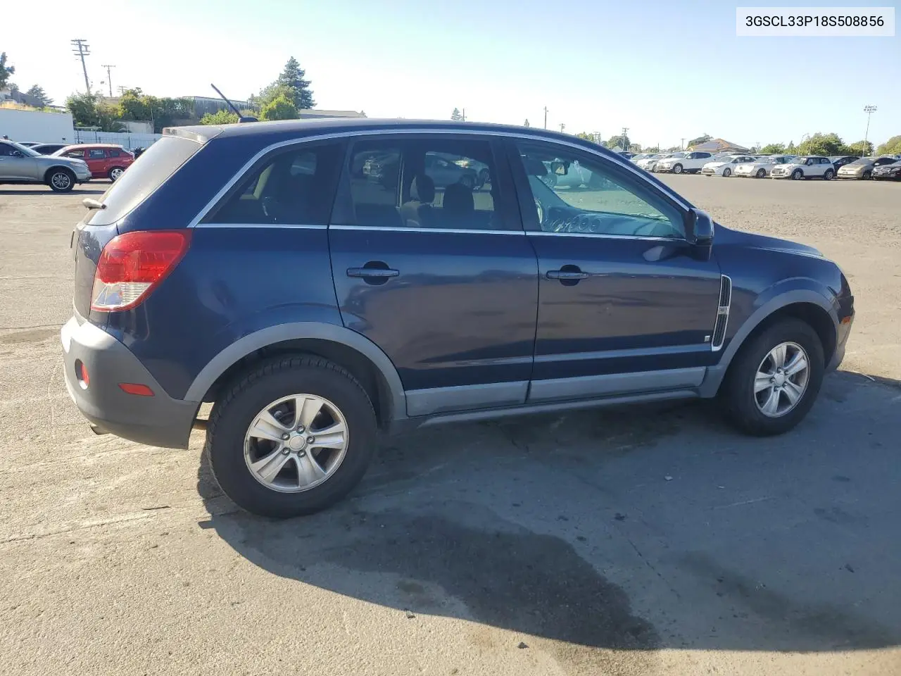 2008 Saturn Vue Xe VIN: 3GSCL33P18S508856 Lot: 58671365