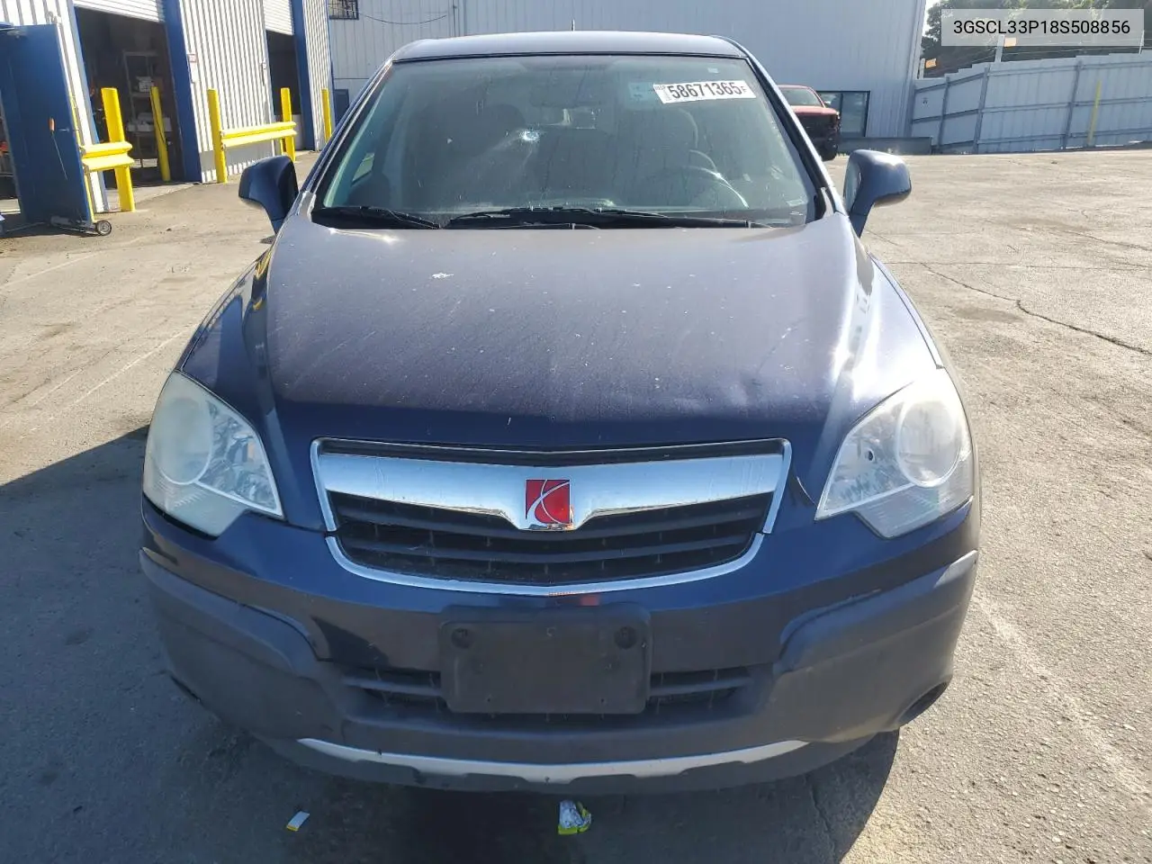 2008 Saturn Vue Xe VIN: 3GSCL33P18S508856 Lot: 58671365