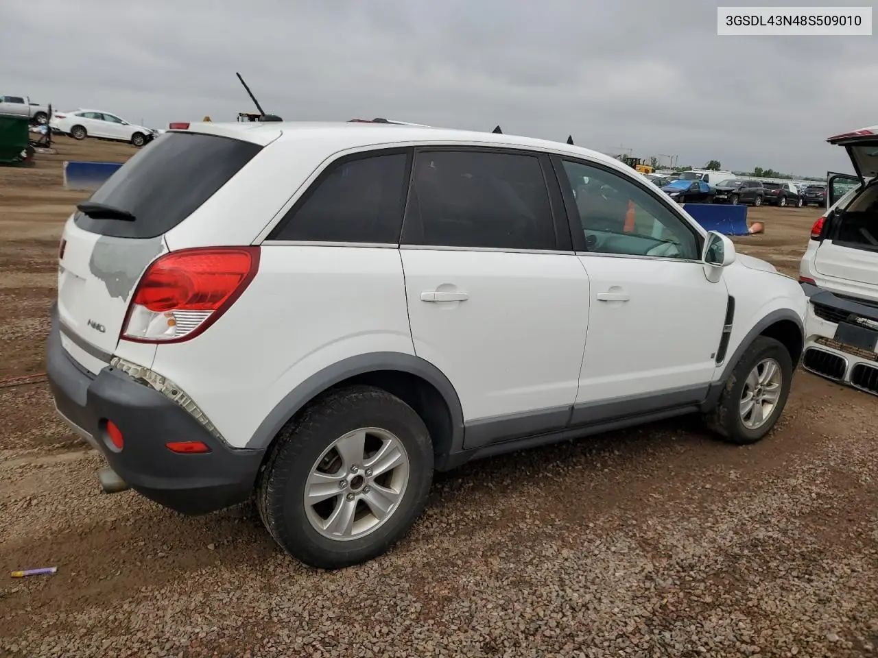 2008 Saturn Vue Xe VIN: 3GSDL43N48S509010 Lot: 59808115