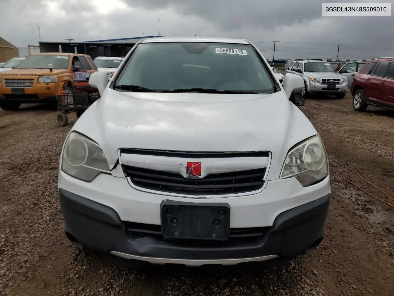 2008 Saturn Vue Xe VIN: 3GSDL43N48S509010 Lot: 59808115