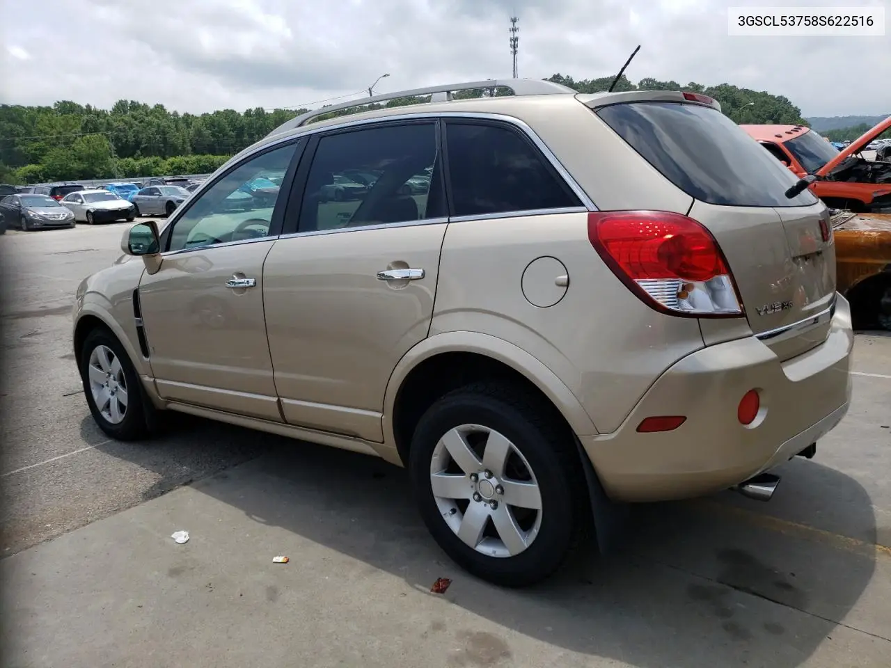 2008 Saturn Vue Xr VIN: 3GSCL53758S622516 Lot: 61445705