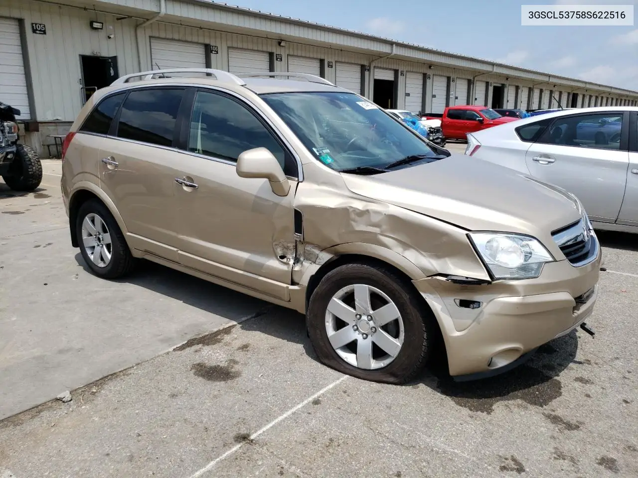 2008 Saturn Vue Xr VIN: 3GSCL53758S622516 Lot: 61445705